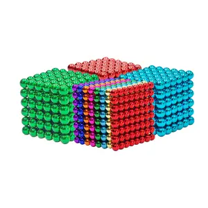 Nam Châm Neo Đầy Màu Sắc Bóng Puzzle Cube Neodymium Từ Balls Với Cổ Phiếu Lớn