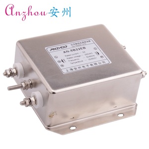Módulo de Filtro de Línea Eléctrica Anzhou AN-5B22EB 5A 250VAC, Modo Común, Tres Secciones, para Equipos Eléctricos - Product Image 1