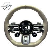 Volant sport de luxe multifonction à 3 branches en fibre de carbone pour Mercedes-Benz Classe E Classe S Classe C 809P W223 W205