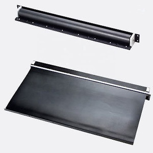 Kunden spezifischer Stoff Stoff und Edelstahl Shell Machine Shield Staubs chutz abdeckung Roll-up-Abdeckung und Roll vorhang - Product Image 2