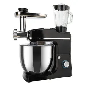 5 in 1 Pastry Stand Food Mixer Household 1500W Kitchen Stand Bread Spiral Dough Mixers Cake Electric Food Mixers With Blender