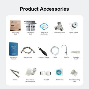 Fabricante Atacado Elétrico Purificador De Água Automático Auto-Limpeza RO Sistema Filtro Mudança De Filtro Indicador Manual Doméstico - Product Image 3