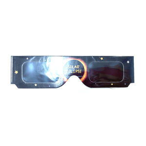 Venta al por mayor pasar el papel de prueba CE e ISO Solar <span class=keywords><strong>Eclipse</strong></span> gafas 3D con soporte personalizado - Product Image 6