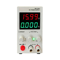 Alimentation électrique CC réglable 30V 6A avec affichage à 4 chiffres, alimentation de laboratoire variable avec mémoire préréglée et protection OVP/OCP