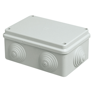 Junction <b>Box</b> 120x80x50mm IP55 <b>Waterproof</b> Outdoor <b>Electrical</b> Enclosure - Product Image 1