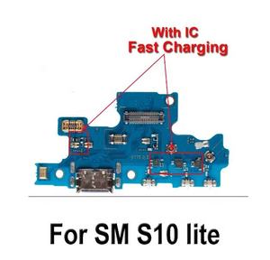 Puerto de Carga Original para Samsung <span class=keywords><strong>Galaxy</strong></span> S10 Lite G770, Placa de Carga USB, Conector de Base PCB, Cable Flexible de Repuesto - Product Image 4