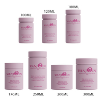 Bouteille en plastique PET de qualité alimentaire 100 ml 200 ml pour pilules, gélules, vitamines, étuis, contenants, boîte à médicaments, flacon vide pour suppléments et vitamines