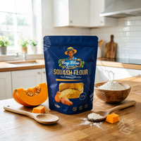 Pochette debout en plastique personnalisée de qualité alimentaire sac debout imprimé mat brillant avec fermeture éclair pochette debout en aluminium déjoué pour aliments secs