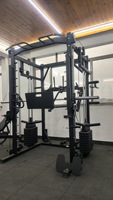 Machine Smith multifonctionnelle pour la maison, rack de musculation pour le renforcement des muscles centraux et le développement de la force