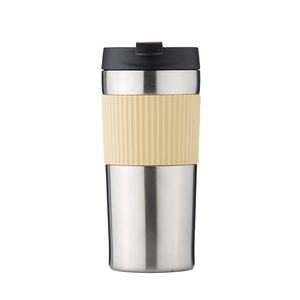 Tasses à café avec manches en Silicone en acier inoxydable, 350ml, sans BPA, ensemble <span class=keywords><strong>de</strong></span> couleurs, avec Logo personnalisé, pour voyage, style français - Product Image 1