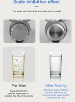 Robinet purificateur d'eau intelligent à affichage numérique, filtre de douche pour cuisine, vente en gros du fabricant chinois