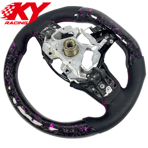 พวงมาลัยกีฬาแบบ LED RPM หุ้มหนังคาร์บอนไฟเบอร์ฟอร์จแบบกำหนดเอง เหมาะสำหรับ Infiniti Q50 Q50S Q50L Q60 Q60S - Product Image 3