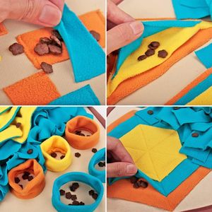 Alfombra Interactiva Plegable para Perros, Juego de Buscar Comida, Alivio del Aburrimiento y el Estrés, Dispensador de Premios de Alimentación Lenta, Plegable y Portátil - Product Image 6