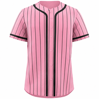 Maillots de baseball de haute qualité, col en V, respirants, personnalisables par sublimation