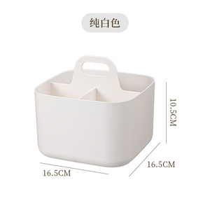 Stackable PE nhựa đa năng Caddy Organizer với xử lý bàn trang điểm ký túc xá lớp học nghệ thuật tổ chức - Product Image 6