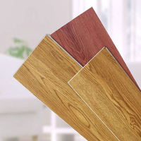 Loseta de PVC Rígida Impermeable de Lujo, Loseta LVT de 4mm 5mm 6mm con Sistema de Clic, Piso Vinílico de Lujo SPC