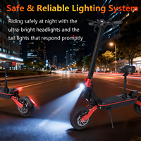 YUNQI K26 Scooter Eléctrico Todoterreno de Alto Rendimiento, Motor sin Escobillas de 3000W, Diseño Plegable e Impermeable, Alcance de 80-90KM, Velocidad de 85-90KM/H