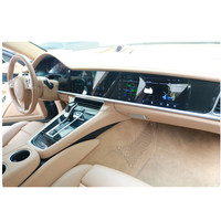 Ventes directes d'usine Kits de mise à niveau d'intérieur Panamera de luxe Tableau de bord numérique Console centrale Cluster Double écran