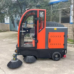 Electric Sweeper Cleaning Machine Battery Ride On Road Sweeper Floor Sweeper With Low Price