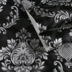 Papel pintado 3D verde oscuro sala de estar dormitorio Hotel lujo decoración del hogar papel pintado impermeable estilo europeo - Product Image 5