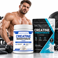 Poudre de Créatine Monohydrate de Haute Qualité en Gros pour Prise de Masse Musculaire Rapide, Fitness et Sports, Haute Pureté