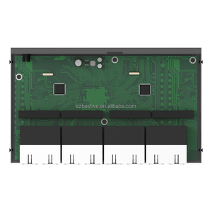 2025 100Mbps 16-Port Ethernet Network <b>Switch</b> Unmanaged Desktop <b>Switch</b> with QoS Iron <b>Case</b> Gigabit <b>Switch</b> - Product Image 3