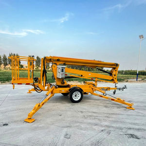 מחיר מפעל 10-20 מטר מעלית זרוע טלסקופית נגררת, פלטפורמת הרמה מפרקית, מנוף זרוע טלסקופי לחקלאות - Product Image 5