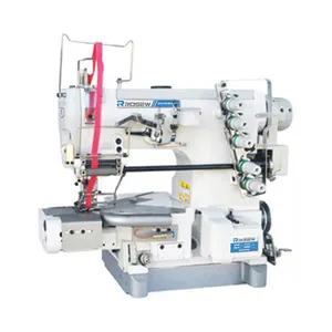 Gc600-05cb High Quality Cylinder-Bed Elastic Or Lace Attaching Interlock Covering Stitch Sewing Machine