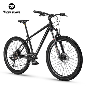 WEST BIKING 27,5 inch lichtgewicht mountainbike met aluminium frame, schokabsorptie, hoogwaardige schijfremmen en geschikt voor dirt jump. - Product Image 1