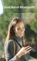 Écouteurs sans fil 2.4G&BT pour écouter de la musique et regarder la télévision