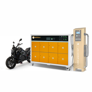 Gabinete de Intercambio Horizontal de 8 Compartimentos, Salida de Voltaje Amplio de 40-<span class=keywords><strong>88V</strong></span>, Compatible con Todas las Series de Baterías de Litio, Carga Independiente - Product Image 6