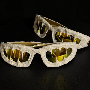 <span class=keywords><strong>Occhiali</strong></span> <span class=keywords><strong>da</strong></span> <span class=keywords><strong>Sole</strong></span> Artigianali con Design Venom, per Uomo e Donna, Stile Gotico di Nicchia, Personalità Audace - Product Image 3