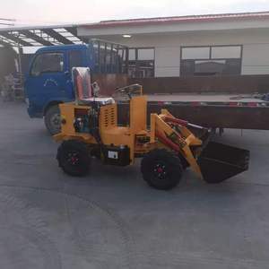 Small Mini Wheel Loader with <strong>Frontloader</strong> Type Shovel Various Attachments Engine Motor and Pump Core Components - Product Image 6