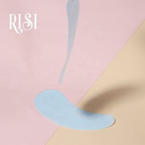 Kirpik uzantıları Lint ücretsiz kollajen jel göz pedleri için RISI tek kullanımlık kirpik hidrojel göz bandı - Product Image 4