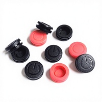 125mm I-Shape Tactile Button Waterproof Silicone Keycap Cap Switch Black/Red