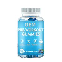 Gummies Pré-Entraînement Énergie Pure & Concentration avec Bêta-Alanine & Citrulline – Gummies Énergétiques de Haute Qualité