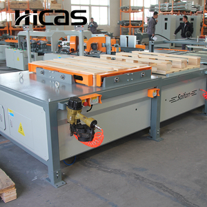 Linea di Chiodatura Semi-Automatica HICAS SF9030 per Pallet in Legno EPAL con PLC Sie, Servo Yaskawa, AirTac, 40-60 Pallet all'Ora - Product Image 2