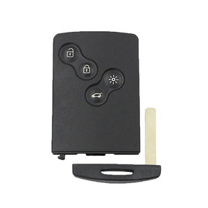 Smart Card Car <strong>Remote</strong> <strong>Key</strong> 4 Buttons PCF7945 4A Chip 433Mhz for <strong>Renault</strong> <strong>Clio</strong> 4 Captur Passive Keyless Go Entry <strong>Remote</strong> HandsFree - Product Image 4
