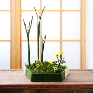 Petits pots de fleurs en céramique d'origine de style <span class=keywords><strong>japonais</strong></span> importés avec le même tissu et le même style de cuisson du Japon - Product Image 6