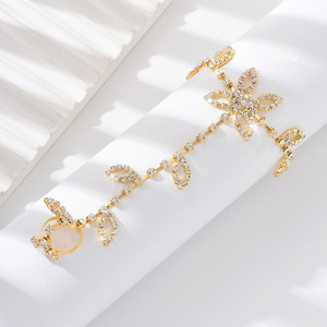 Tobilleras de moda: Super <span class=keywords><strong>Flash</strong></span> Rhinestone Jewelry para damas-Accesorios al por mayor - Product Image 3