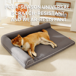 Lits orthopédiques <span class=keywords><strong>pour</strong></span> chiens confortables à la maison <span class=keywords><strong>grand</strong></span> canapé-lit <span class=keywords><strong>pour</strong></span> animaux de compagnie de grande taille avec housse lavable <span class=keywords><strong>coussin</strong></span> de siège d'été en mousse à mémoire de forme <span class=keywords><strong>pour</strong></span> chat - Product Image 3