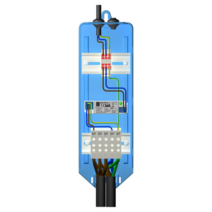 Caja de Conexión para Poste de Luz de Calle con Protector Contra Sobretensiones SPD Integrado, Caja de Conexión de Cables para Lámpara LED Exterior Impermeable, Certificación CE ROHS - Product Image 3