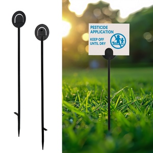 16 inch 18 "nhựa hộ gia đình chăm sóc bãi cỏ dấu hiệu bước Cổ Phần - Product Image 1