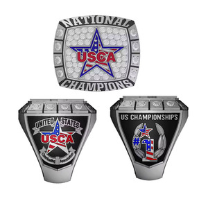 2025 personnalisé Football basket-ball sport Usssa Baseball championnat anneau Softball volley-ball haute qualité équipe Champions anneau - Product Image 1