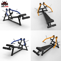 Machine de presse à pectoraux inclinée à charge libre, équipement de musculation professionnel pour l'entraînement de la partie inférieure du torse