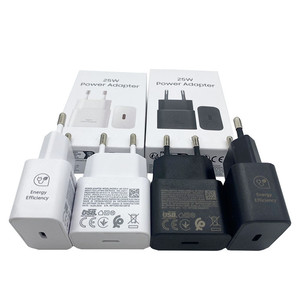 Cargador de viaje súper rápido USB C de 25W, adaptador de viaje, cargador de pared USB tipo C PD para Samsung <span class=keywords><strong>S20</strong></span> S22 S23 S24 <span class=keywords><strong>Ultra</strong></span> - Product Image 1