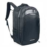 Sac à dos de voyage avec sangles de compression, poignée réglable, ceinture de taille, sac à linge, fermetures éclair étanches