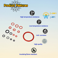 Vente en gros de joints toriques en caoutchouc de précision personnalisés, silicone, réparation automobile FKM NBR 70 Shore, autres produits en caoutchouc, service de coupe inclus