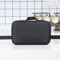 Sac de rangement en maille pour machine à café à capsules avec étui rigide, poignée portable, grande capacité, en matériau EVA, pour les voyages