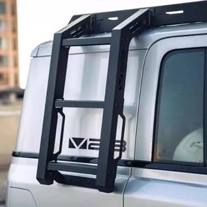 ชุ<span class=keywords><strong>ด</strong></span>อุปกรณ์แคมป์ปิ้งออฟ<span class=keywords><strong>โร</strong></span><span class=keywords><strong>ด</strong></span> Icar V23 พร้อมแร็คหลังคาอะลูมิเนียม หลังคาคลุมกันฝน เต็นท์ข้าง แร็คหลังคาอะลูมิเนียม <span class=keywords><strong>บันได</strong></span>ข้าง - Product Image 6